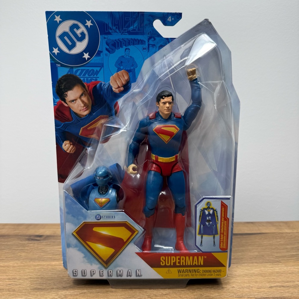 NWT DC Comics SUPERMAN 6-inch Action Figure New in Box